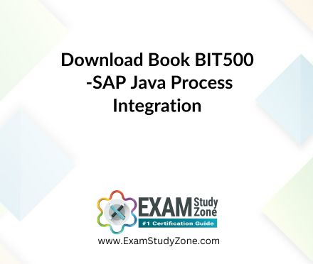 Book: [BIT500] SAP Java Process Integration