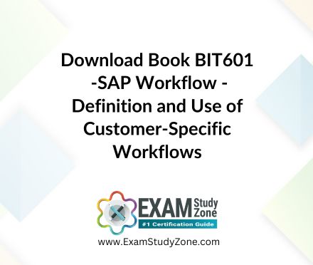 Book: [BIT601] SAP Workflow - Definition and Use of Customer-Specific Workflows