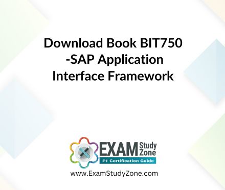 Book: [BIT750] SAP Application Interface Framework