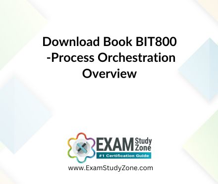 Book: [BIT800] Process Orchestration Overview