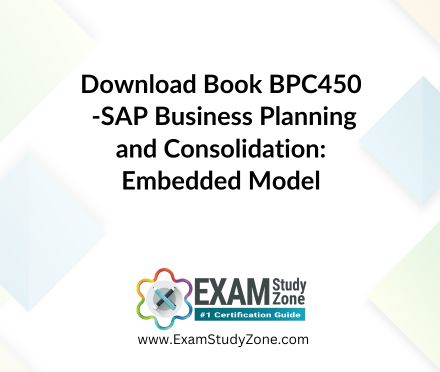 Book: [BPC450] SAP Business Planning and Consolidation: Embedded Model