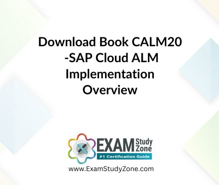 Book: [CALM20] SAP Cloud ALM Implementation Overview