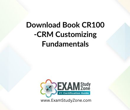 Book: [CR100] CRM Customizing Fundamentals