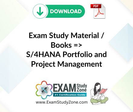 Download [C_S4PPM_2021] Exam Materials: Books S/4HANA Portfolio and Project Management