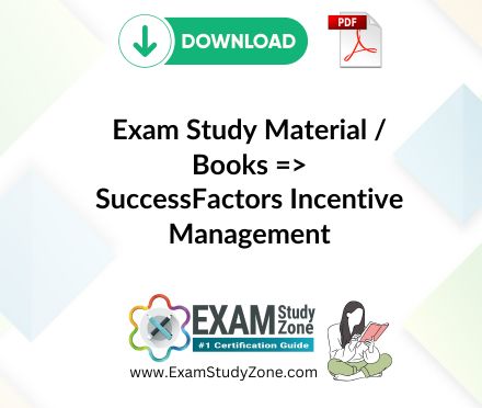 Download [C_THR70_2411] Exam Materials: Books SuccessFactors Incentive Management