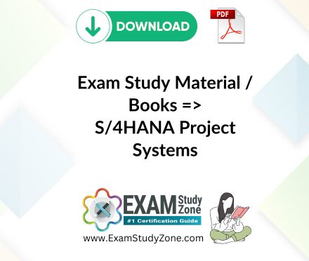 Download [C_TS412_2021] Exam Materials: Books S/4HANA Project Systems