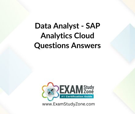 Data Analyst - SAP Analytics Cloud [C_SAC_2415] Pdf Questions Answers