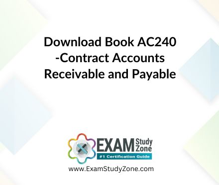 Book: [AC240] Contract Accounts Receivable and Payable