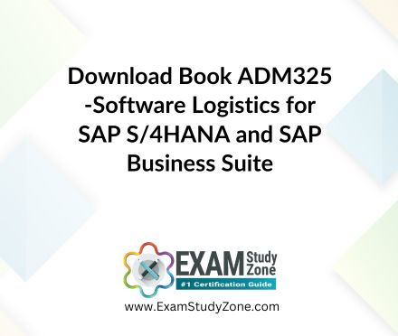 Book: [ADM325] Software Logistics for SAP S/4HANA and SAP Business Suite