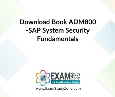 Book: [ADM900] SAP System Security Fundamentals