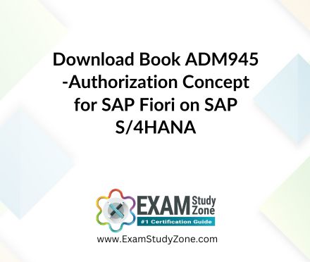 Book: [ADM945] Authorization Concept for SAP Fiori on SAP S/4HANA