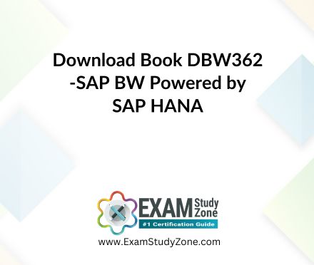 Book: [DBW362] SAP BW Powered by SAP HANA