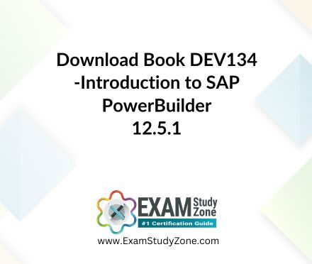 Book: [DEV134] Introduction to SAP PowerBuilder 12.5.1