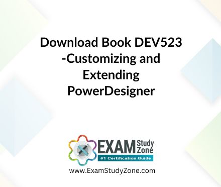 Book: [DEV523] Customizing and Extending PowerDesigner