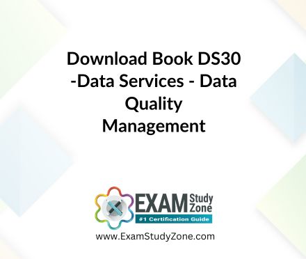 Book: [DS30] Data Services - Data Quality Management