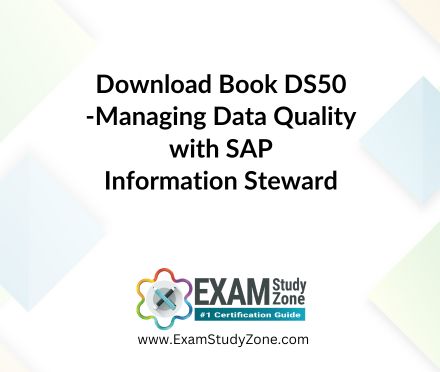 Book: [DS50] Managing Data Quality with SAP Information Steward