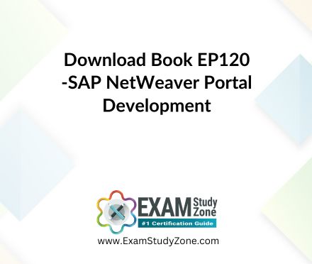 Book: [EP120] SAP NetWeaver Portal Development