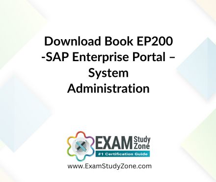 Book: [EP200] SAP Enterprise Portal – System Administration