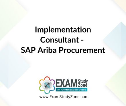 SAP Ariba Procurement - Implementation Consultant [C_ARP2P_2404] Pdf Questions Answers