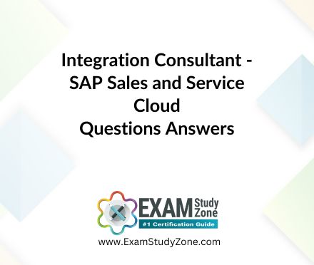 SAP Sales and Service Cloud Integration Consultant [C_C4H45_2408] Questions Answers