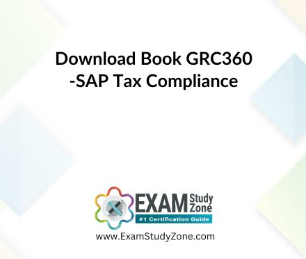 Book: [GRC360] SAP Tax Compliance