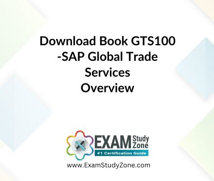 Book: [GTS100] SAP Global Trade Services Overview