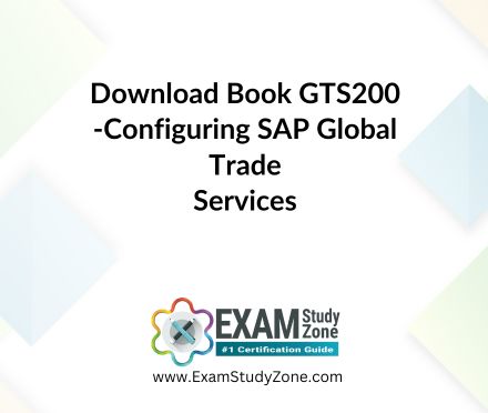 Book: [GTS200] Configuring SAP Global Trade Services