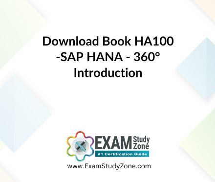 Book: [HA100] SAP HANA - 360° Introduction