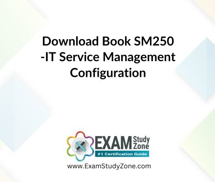 Book: [SM250] IT Service Management Configuration