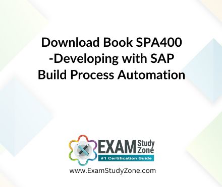 Book: [SPA400] Developing with SAP Build Process Automation