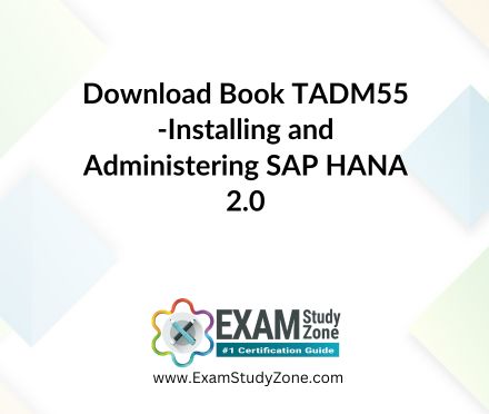Book: [TADM55] Installing and Administering SAP HANA 2.0