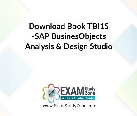 Book: [TBI15] SAP BusinesObjects Analysis & Design Studio