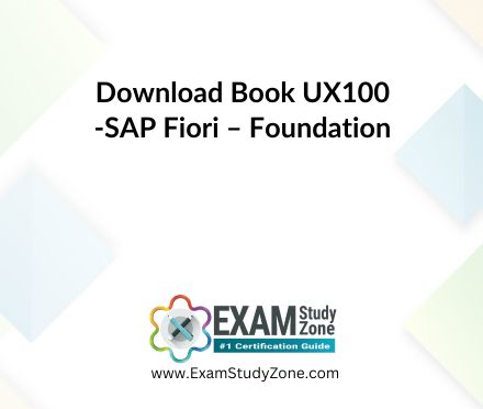 Book: [UX100] SAP Fiori – Foundation