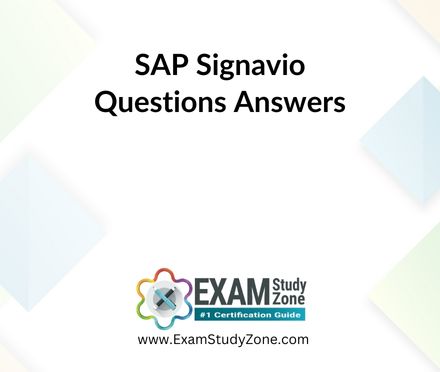 SAP Signavio [C_SIG_2201] Questions Answers