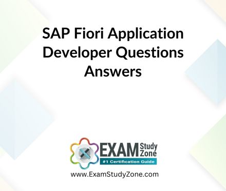 SAP Fiori Application Developer [C_FIORD_2404] Pdf Questions Answers