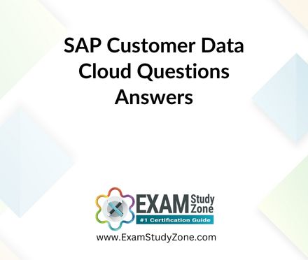 SAP Customer Data Cloud [C_C4H620_34] Questions Answers