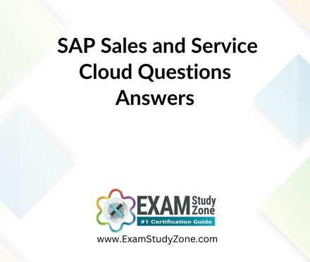 SAP Sales and Service Cloud [C_C4H450_21] Questions Answers