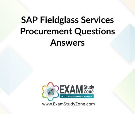 SAP Fieldglass Services Procurement [C_TFG61_2211] Pdf Questions Answers