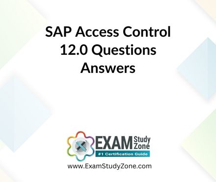 SAP Access Control 12.0 [C_GRCAC_13] Pdf Questions Answers