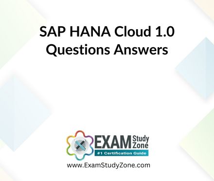 SAP HANA Cloud 1.0 [C_HCDEV_05] Questions Answers