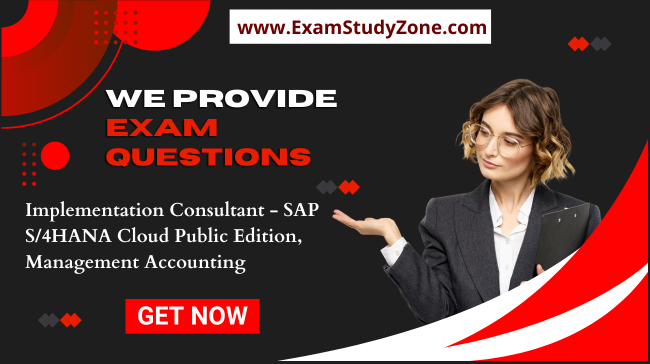 SAP C_S4CCO_2506 Certification Guide: Implementation Consultant - SAP S/4HANA Cloud Public Edition, Management Accounting